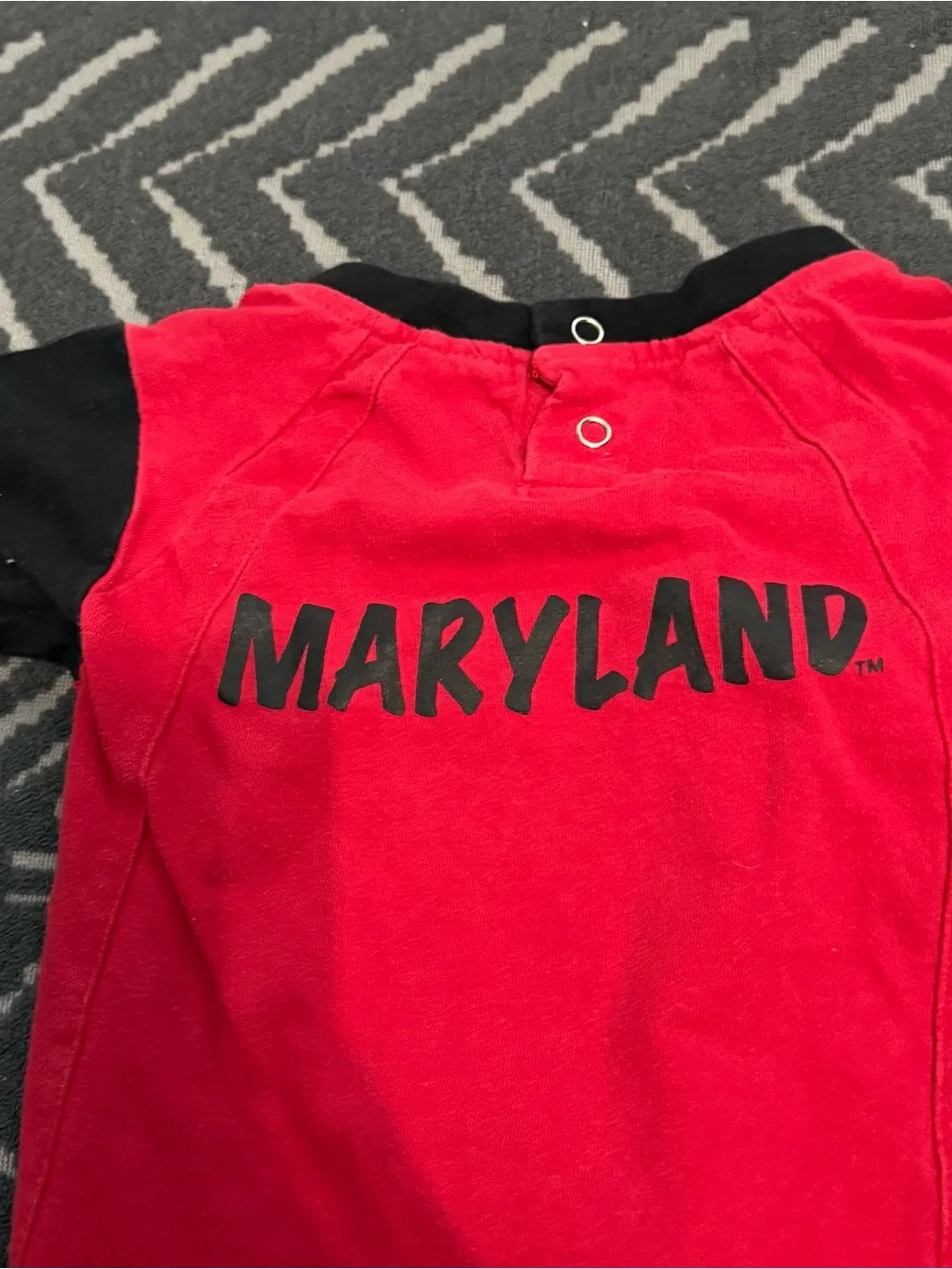 ✨2/$6✨ Baby boy university of Maryland onesie